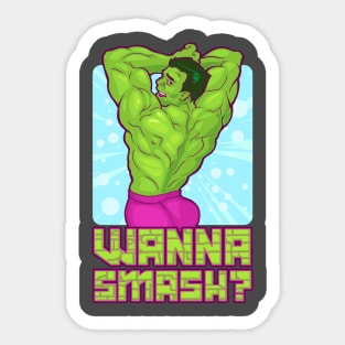 Wanna Smash Sticker